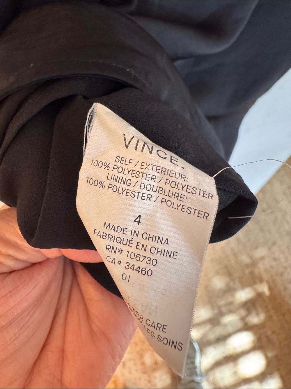 Vince Shift Pull Over Dress Size 4 - Picture 10 of 10